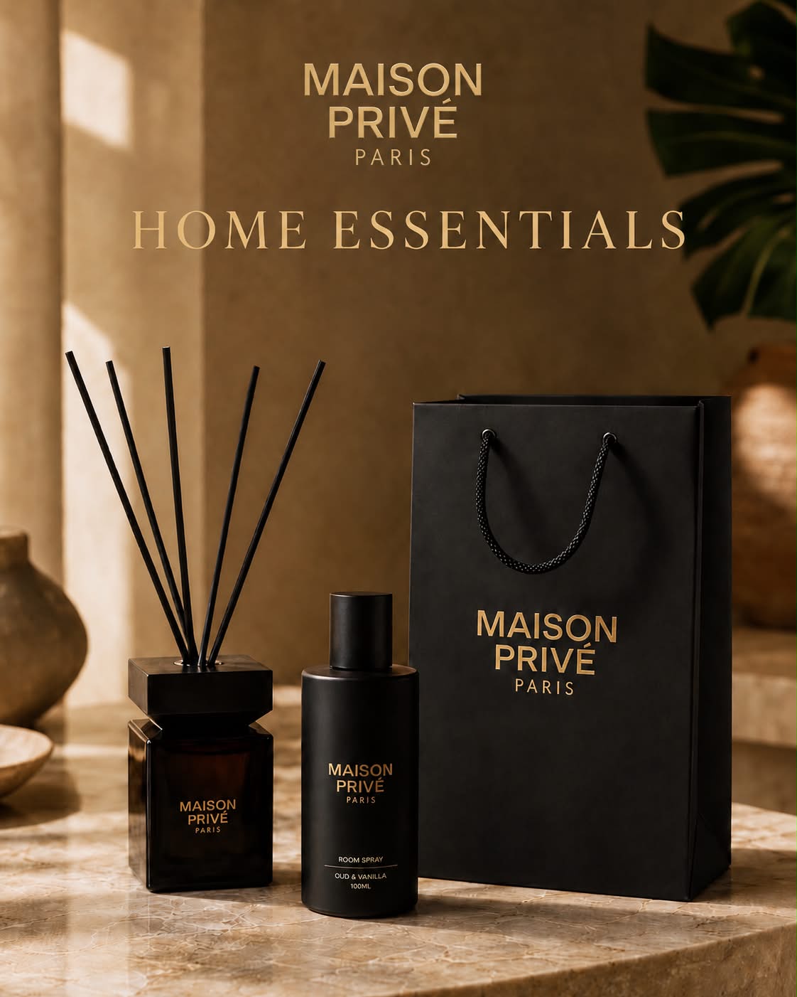 Home Essentials (Reed Diffuser and Room Spray)